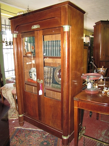 French Style Empire Bookcase